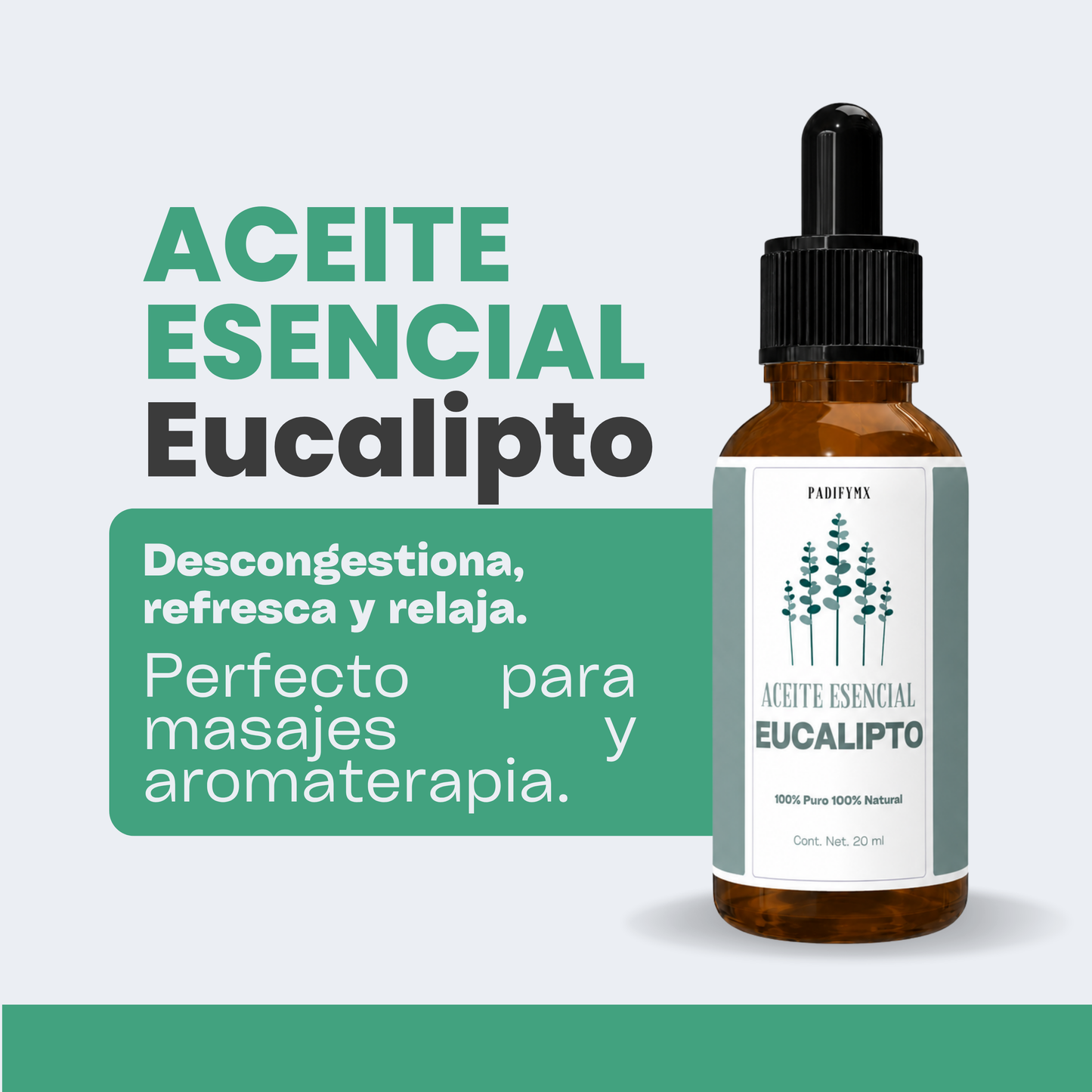 Aceite Esencial de Eucalipto 20ml