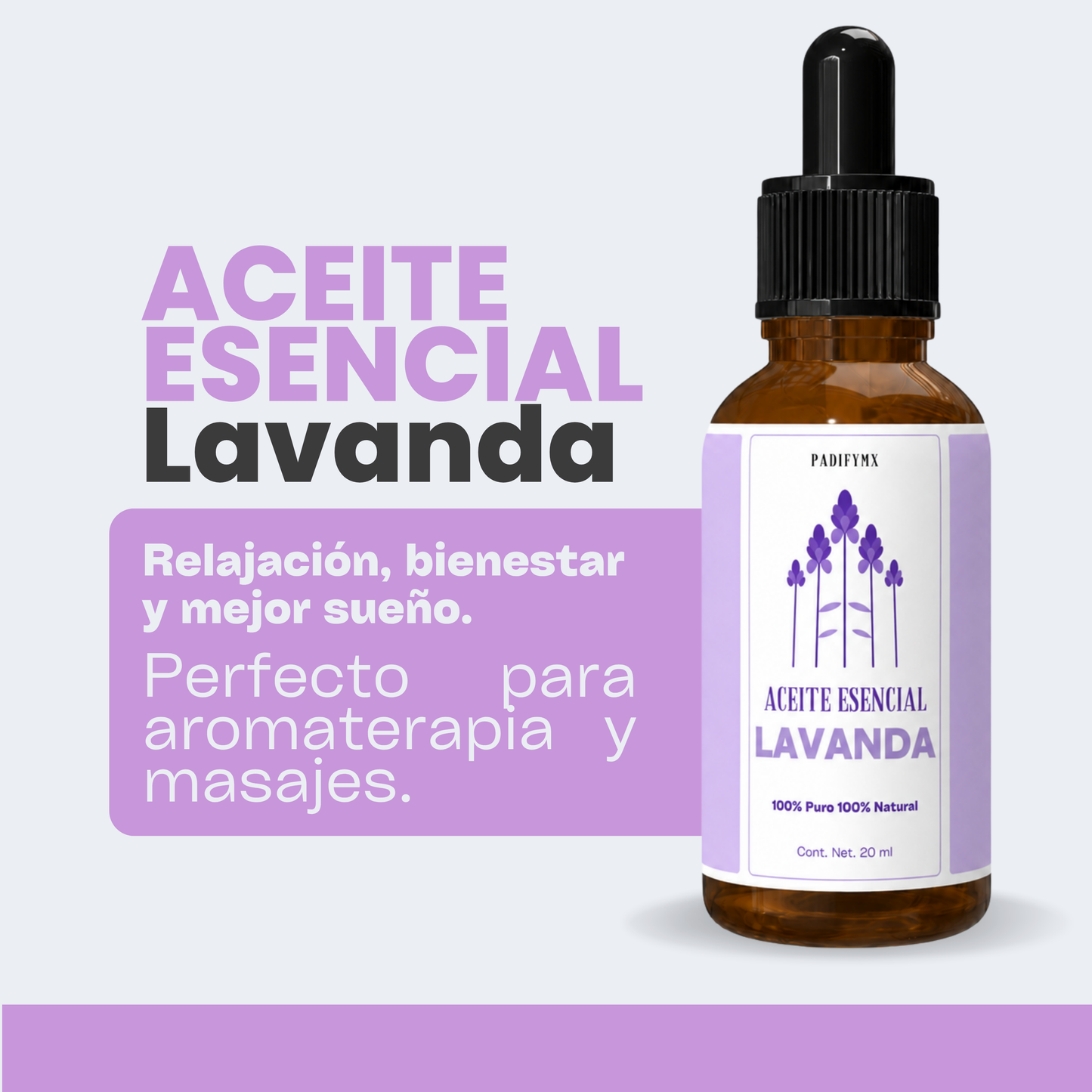 Aceite Esencial de Lavanda 20ml