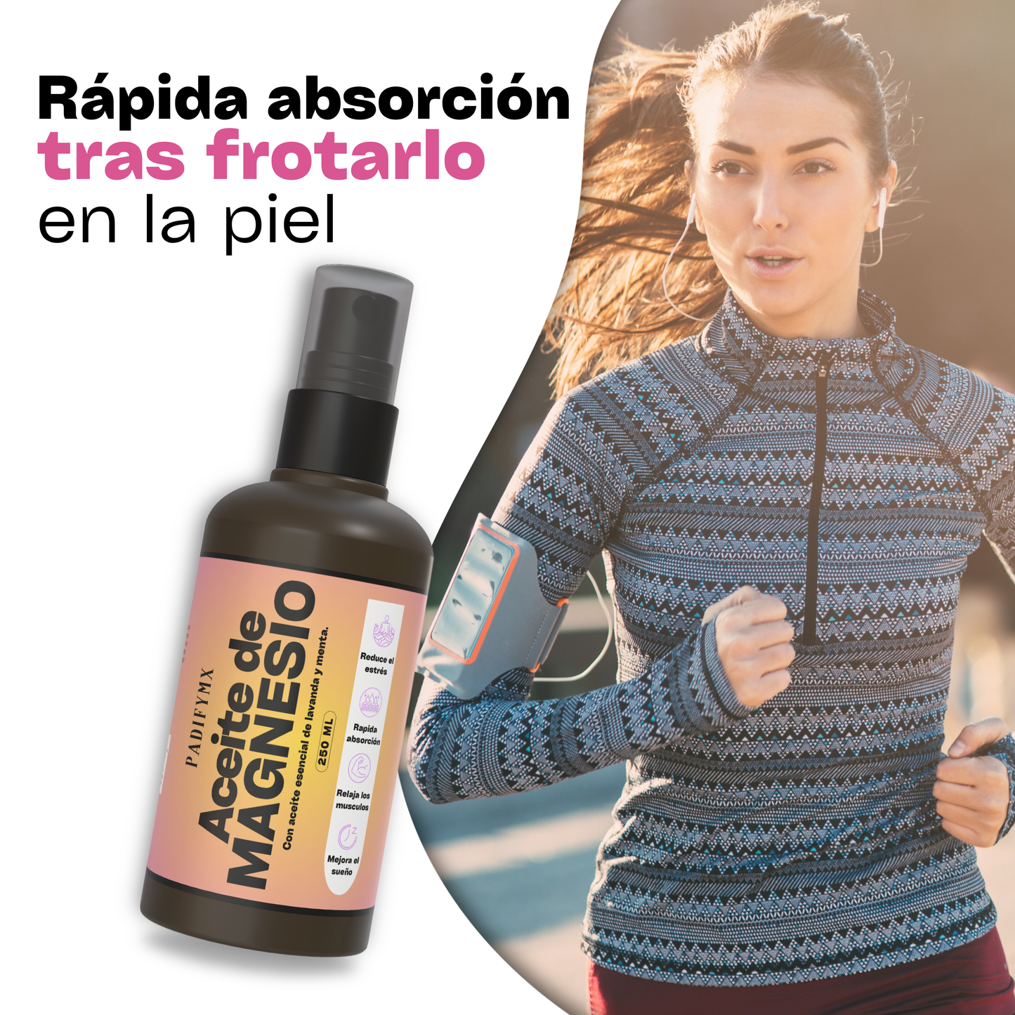 Aceite de Magnesio con Lavanda y Menta