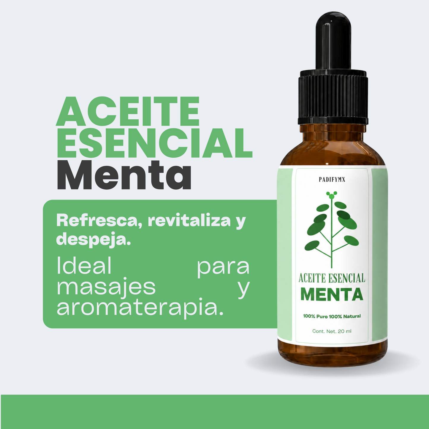 Aceite Esencial de Menta 20 ml