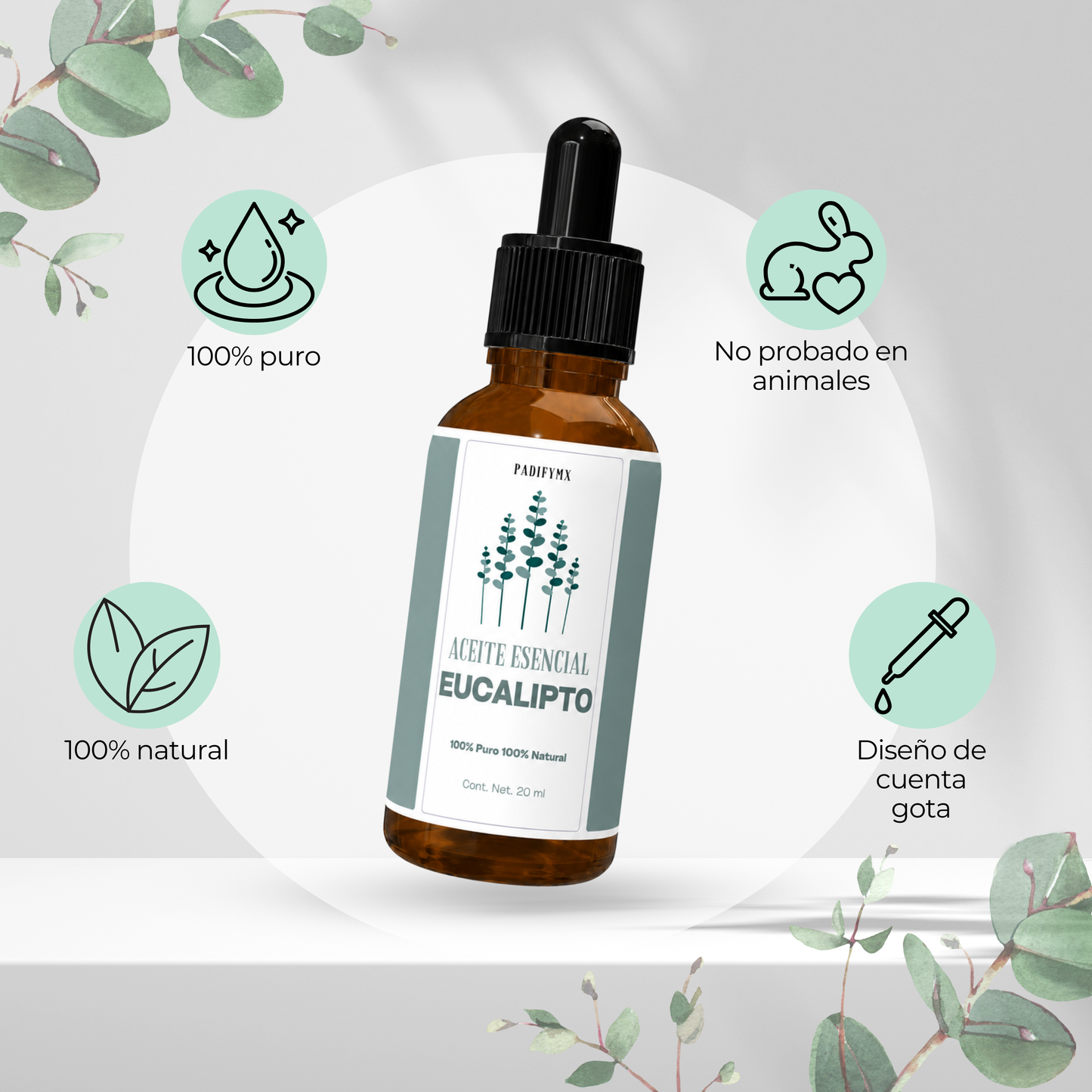 Aceite Esencial de Eucalipto 20ml