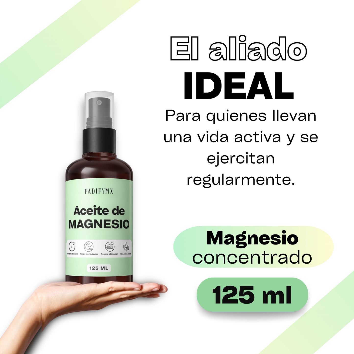 Aceite de Magnesio Natural 125ml