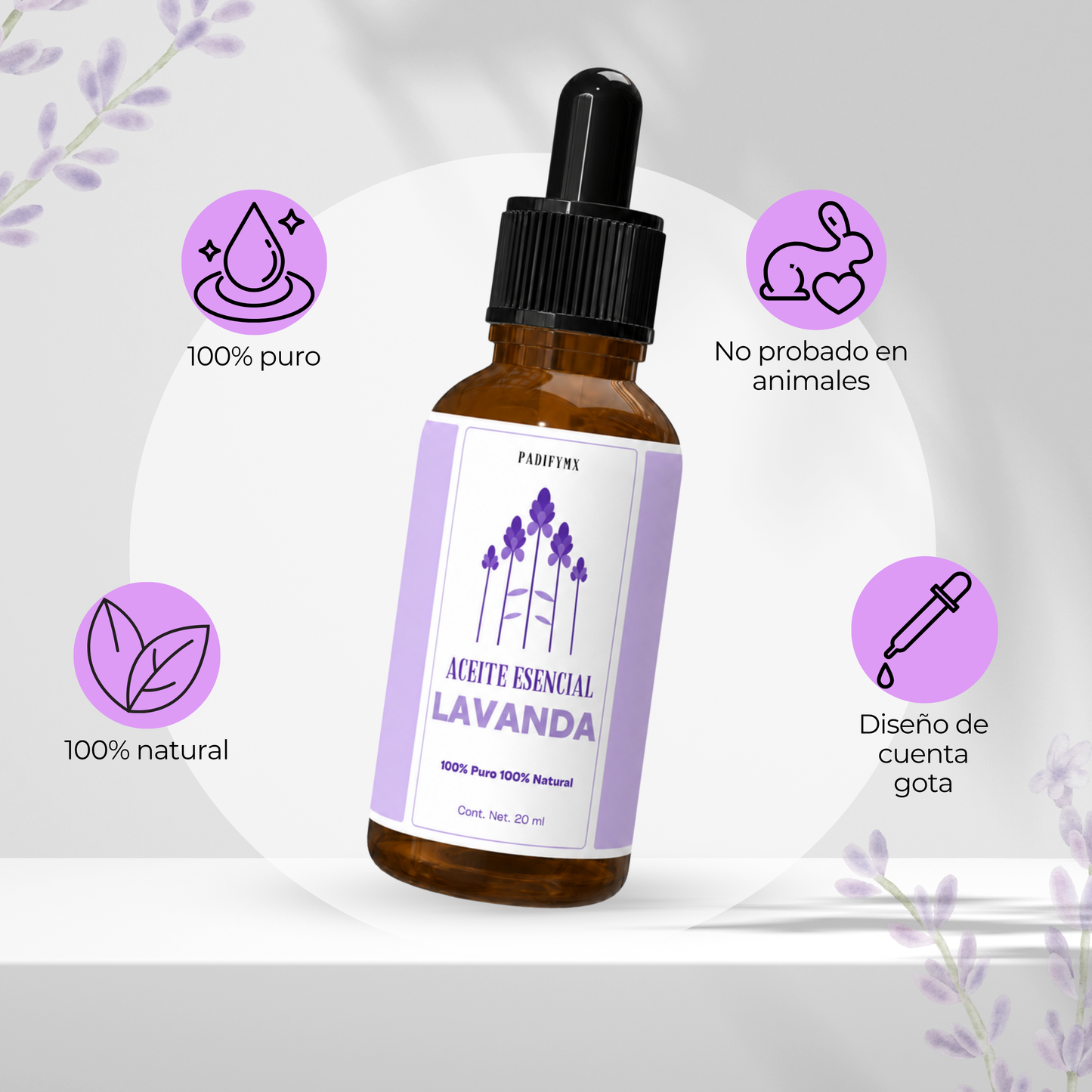 Aceite Esencial de Lavanda 20ml